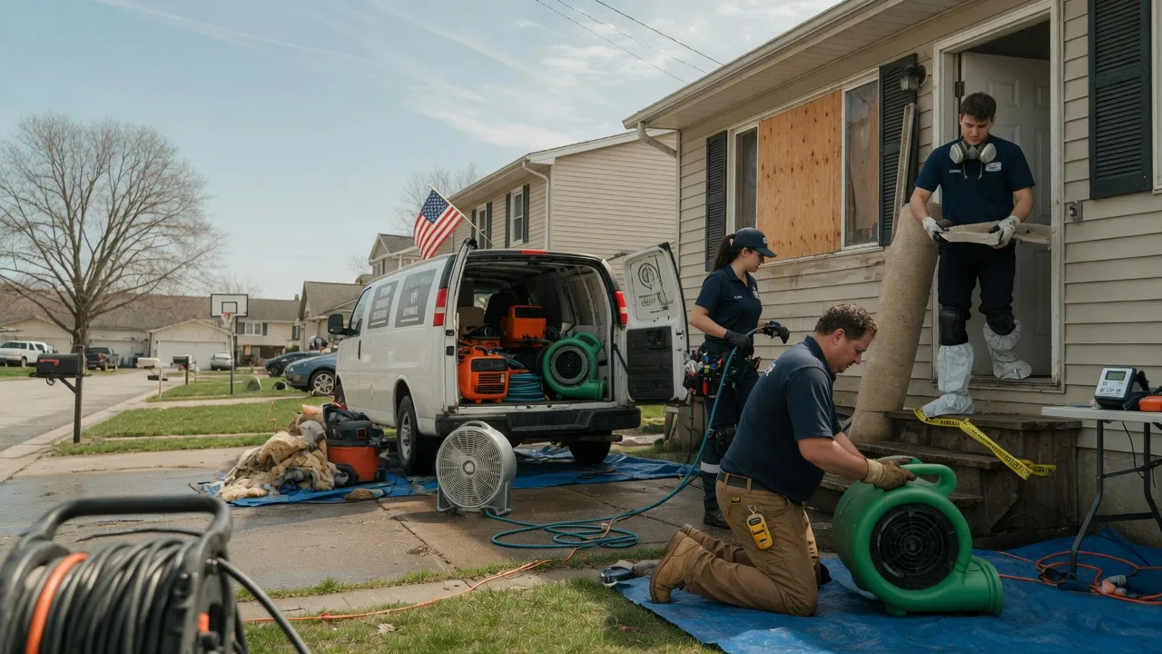 Water Damage Restoration in Hillsdale, WY near me